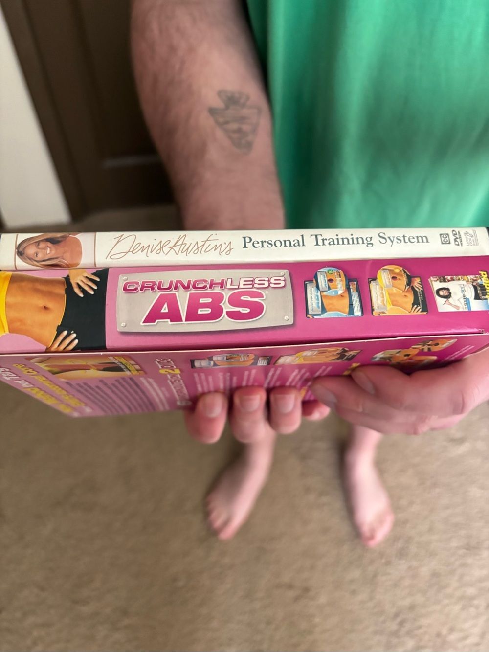 Crunchless Abs Workout DVD - Pink